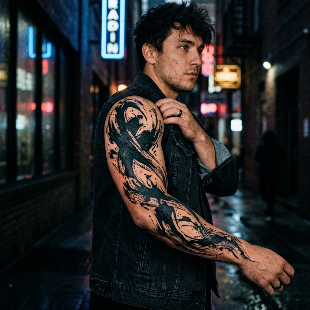 Tatuaje Blackwork exclusivo